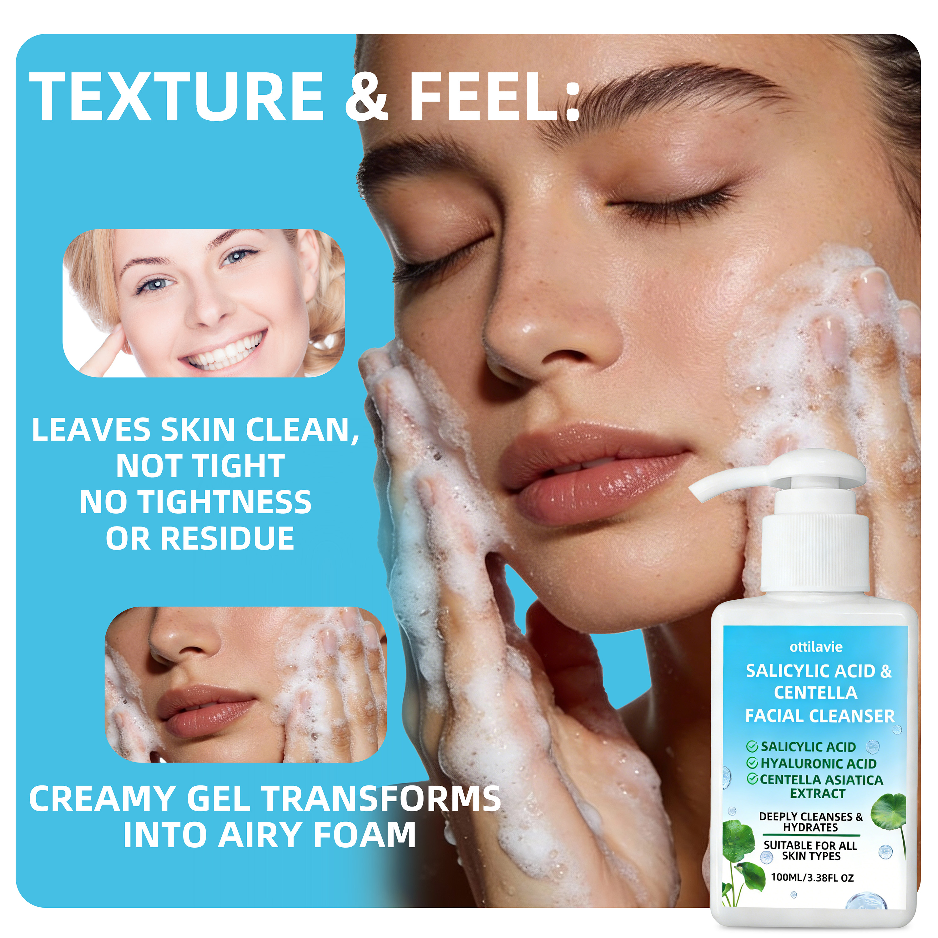 Ottilavie Salicylic Acid & Cen - Glycolic Acid Exfoliant recensione e prezzo