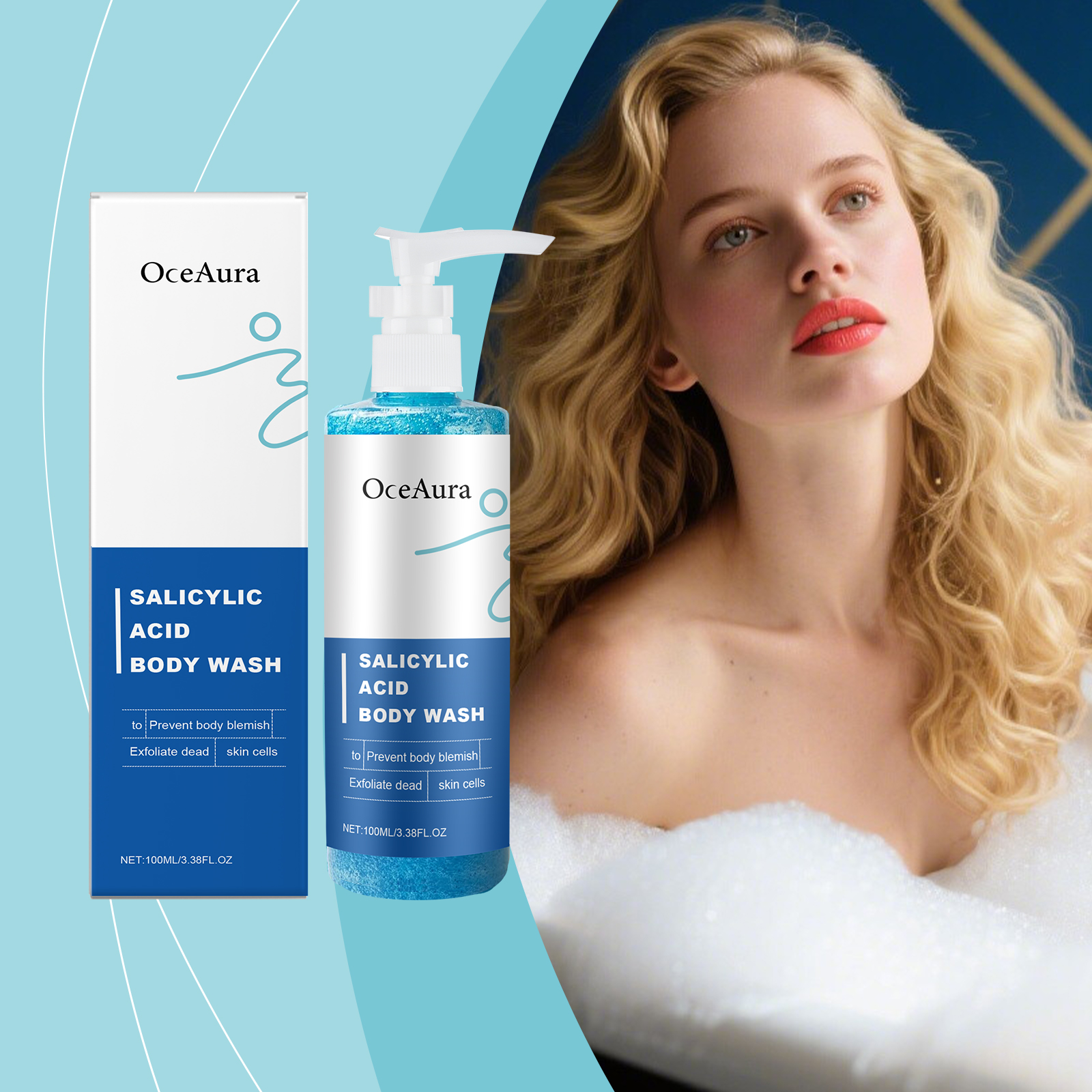 Salicylic Acid Exfoliat Shower - Glycolic Acid Exfoliant recensione e prezzo