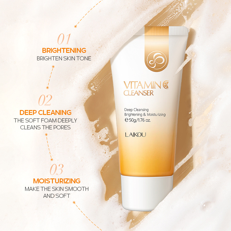 LAIKOU 50g Vitamin C Facial Cl - Skincare Oily Skin recensione e prezzo