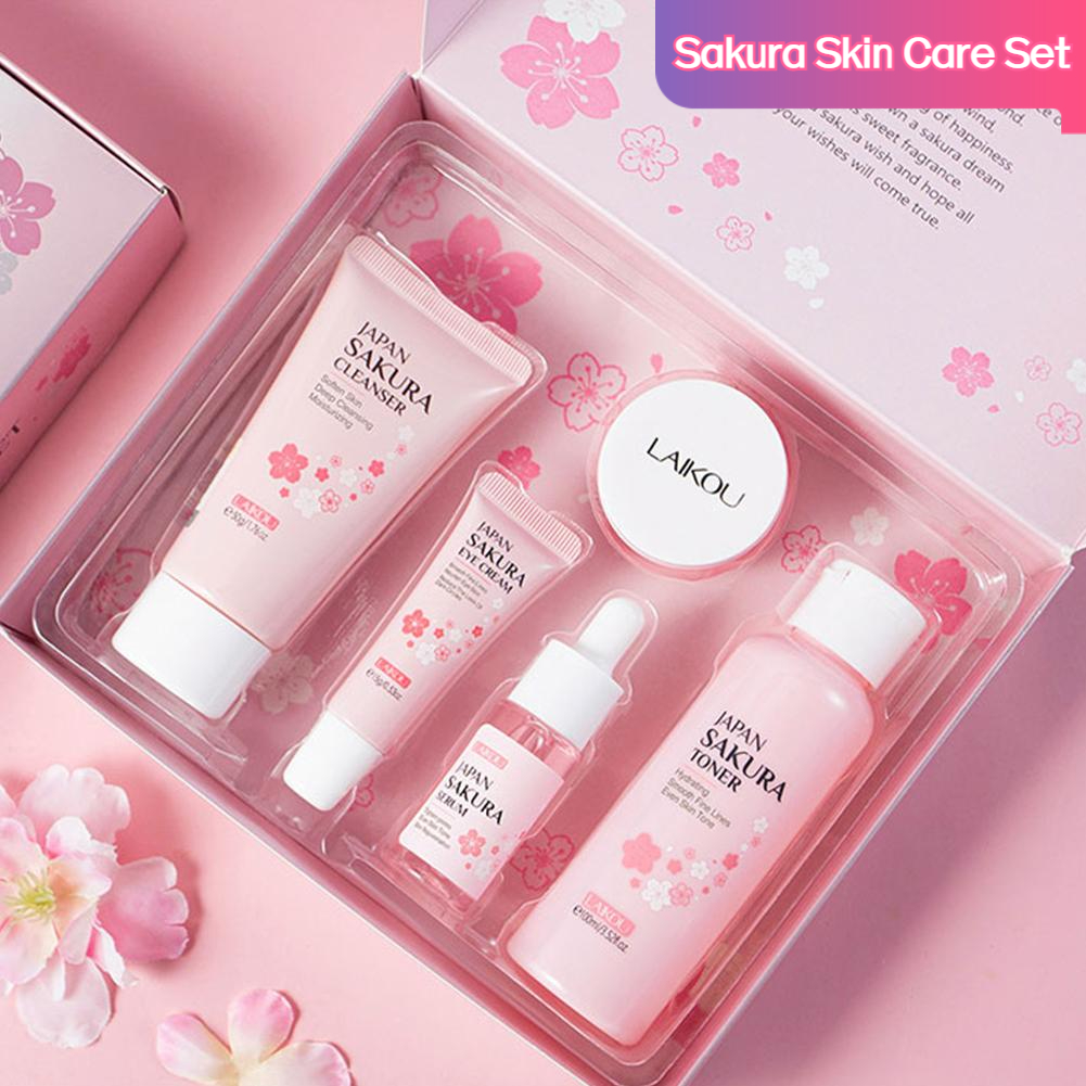 5/3pcs/Set Sakura Skin Care Se - Skincare Oily Skin recensione e prezzo