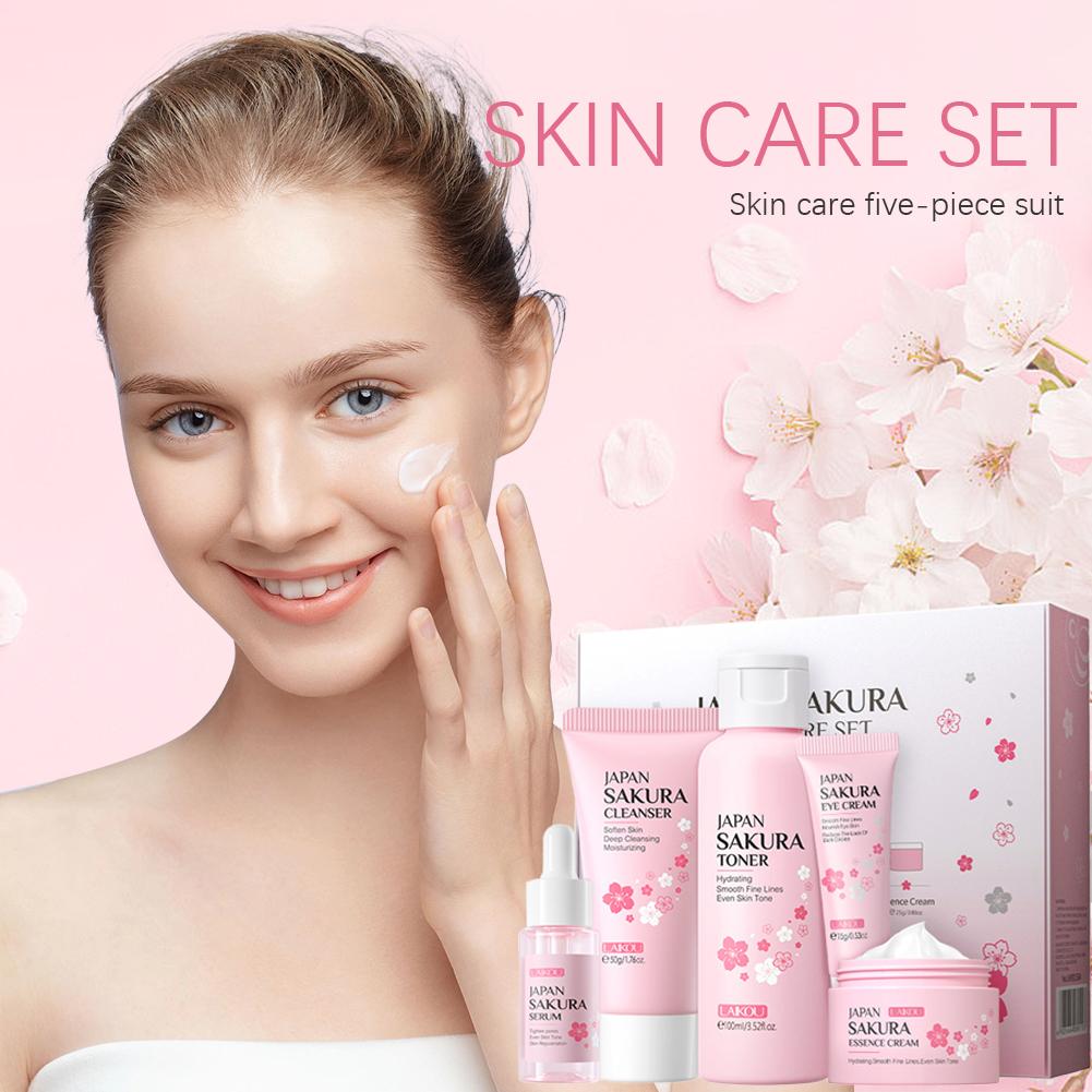 5/3pcs/Set Sakura Skin Care Se - Skincare Oily Skin recensione e prezzo
