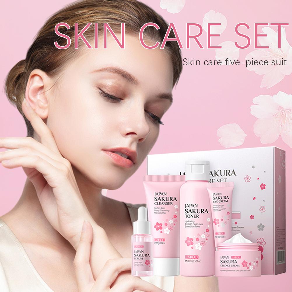 5/3pcs/Set Sakura Skin Care Se - Skincare Oily Skin recensione e prezzo