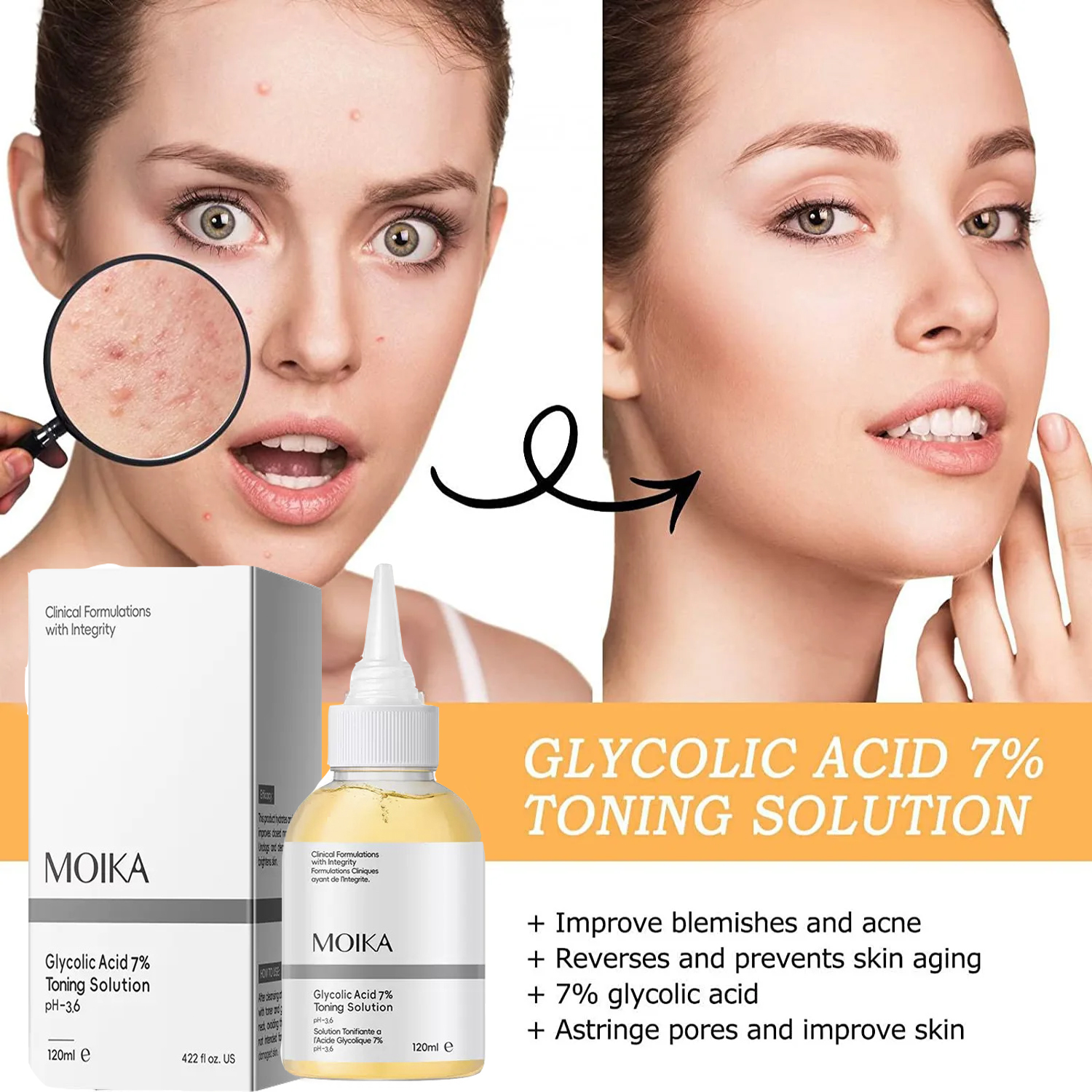 Glycolic Acid 7% Exfoliating T - Glycolic Acid Exfoliant recensione e prezzo