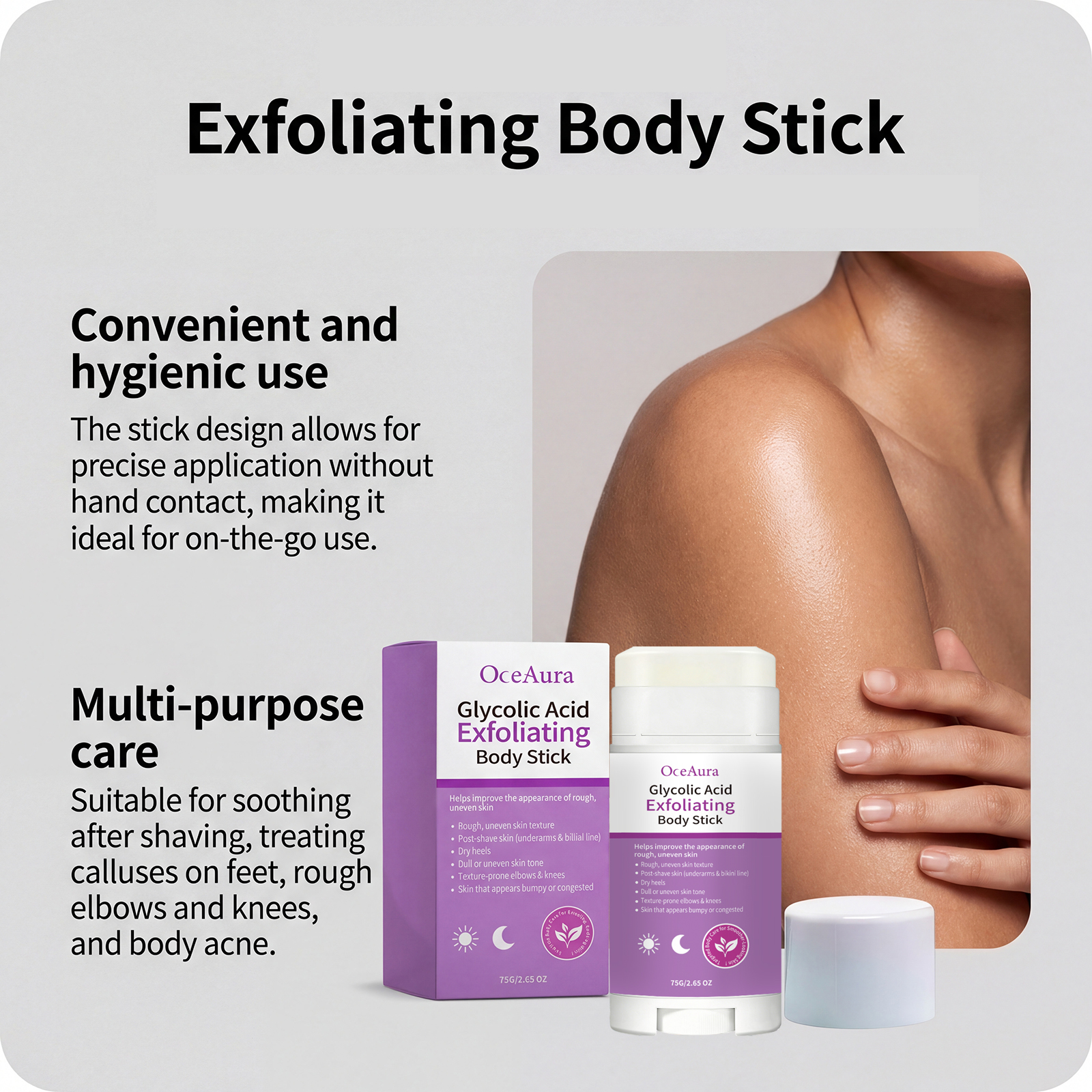 Exfoliating Body Stick Smoothi - Glycolic Acid Exfoliant recensione e prezzo